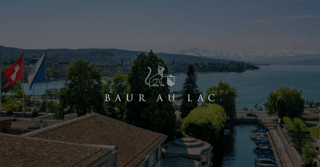 Baur Au Lac Hotel overlooking lake