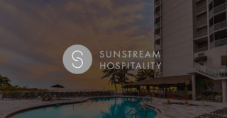 Sunstream Hospitality property image with logo overlayed