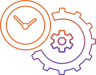 Icon - Save time with automation Icon - Save time with automation