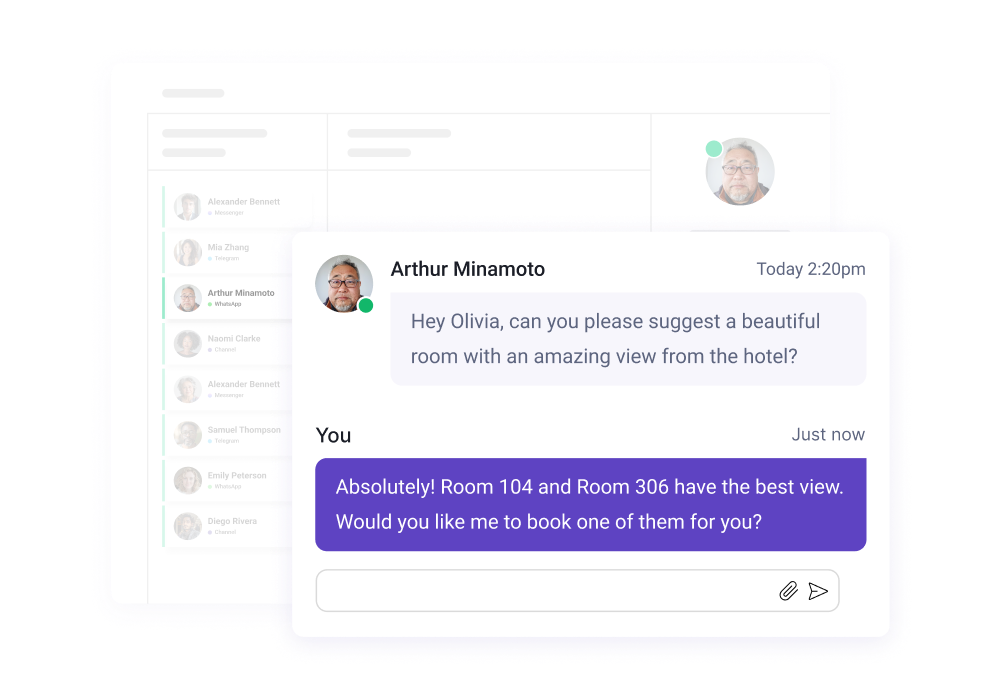 Product hero image - Triptease - Chat- 1000x700