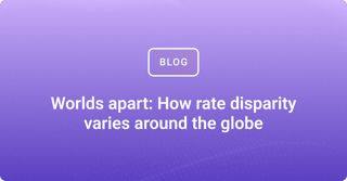 Worlds apart: How rate disparity varies around the globe