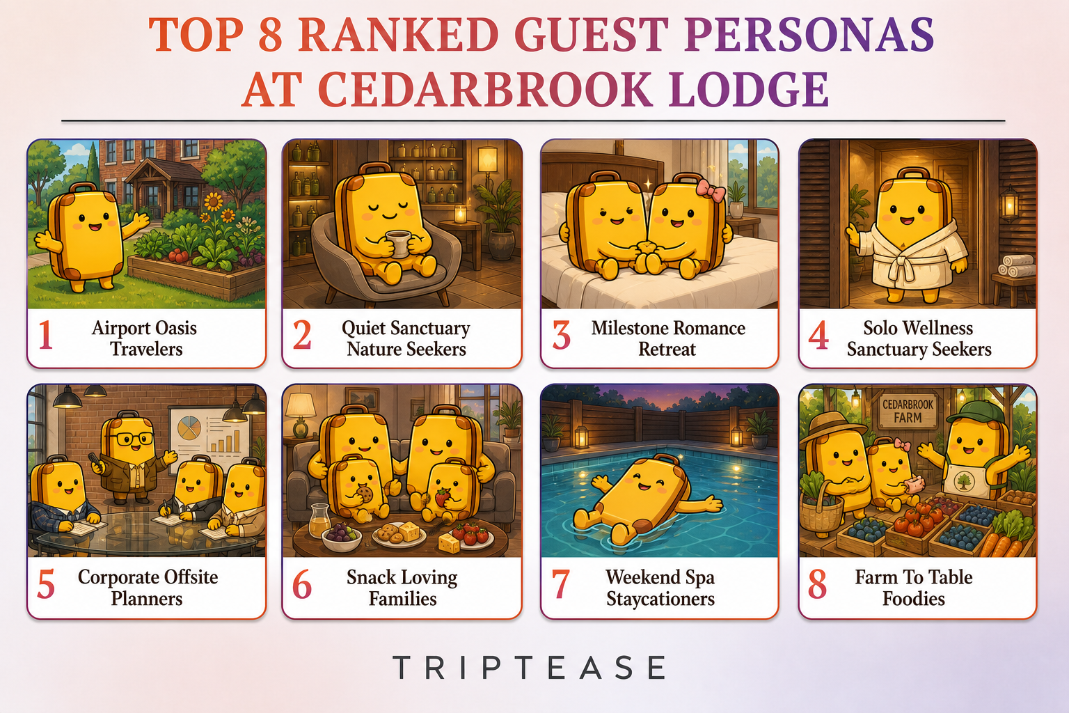 Cedarbrook Lodge Guest Personas Report cover