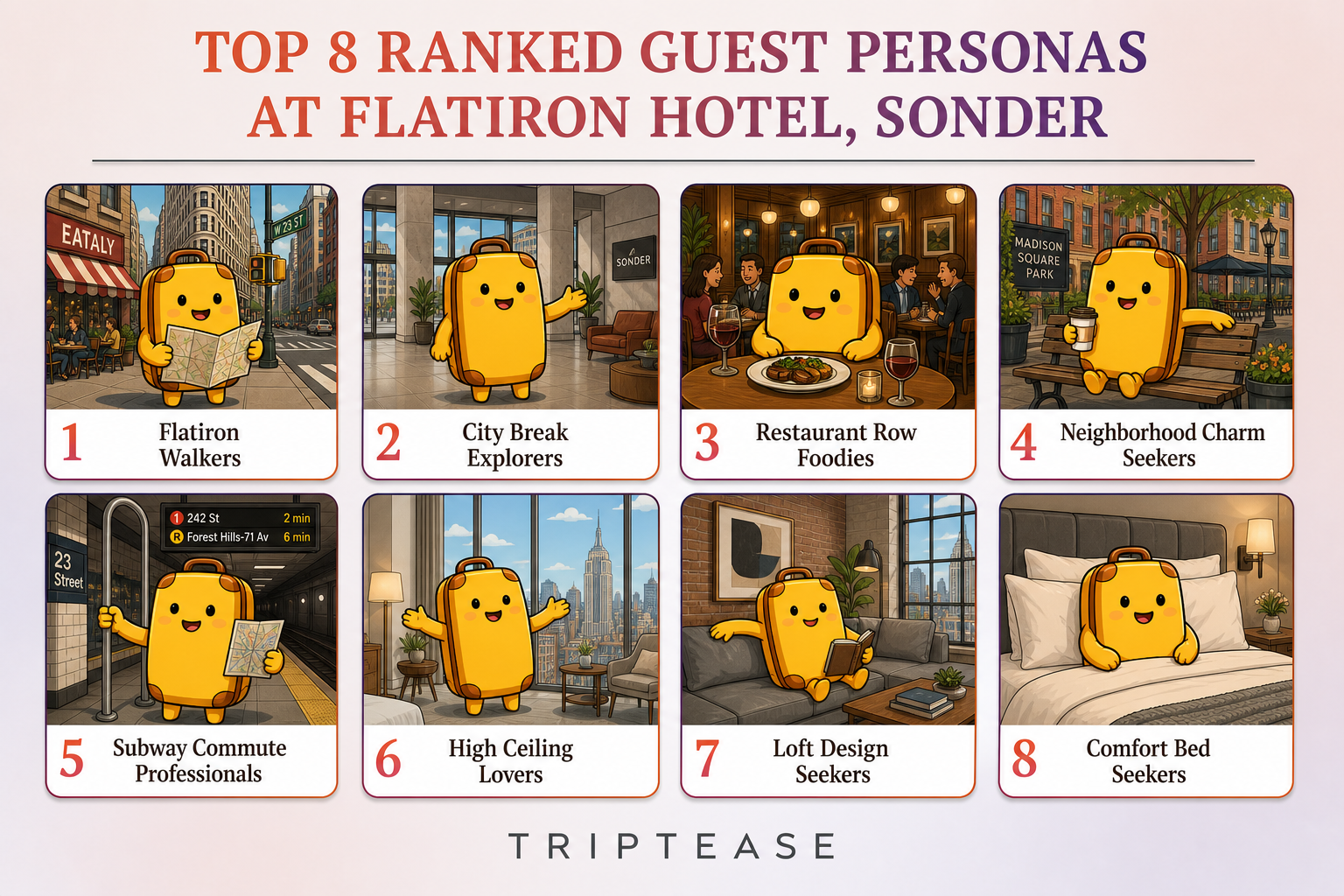 Flatiron Hotel, Sonder Guest Personas Report cover