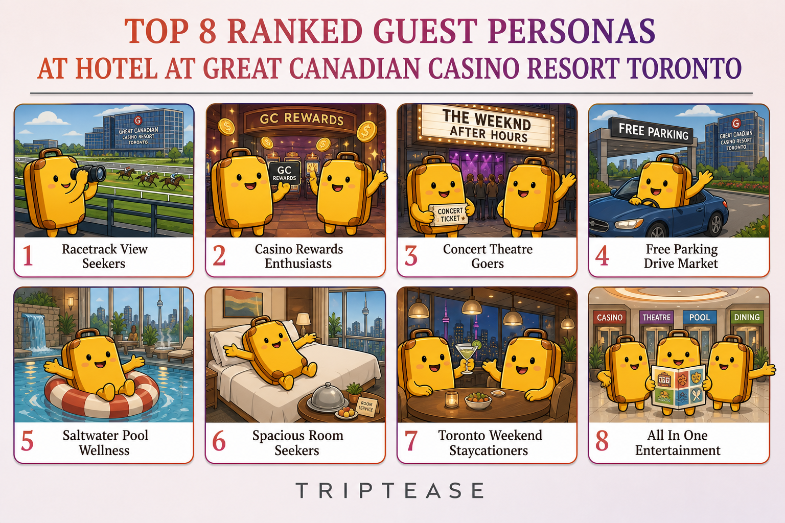 Hotel at Great Canadian Casino Resort Toronto Guest Personas Report cover
