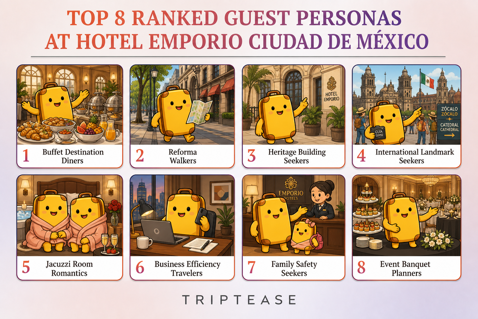 Hotel Emporio Ciudad de México Guest Personas Report cover