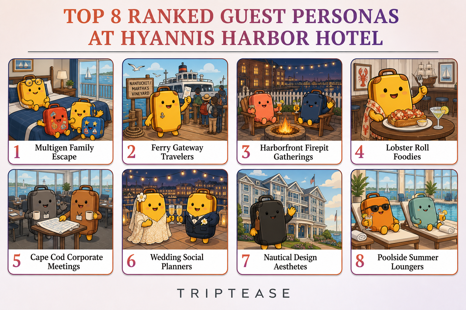 Hyannis Harbor Hotel Guest Personas Report cover