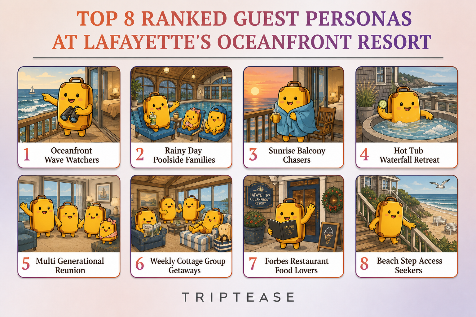Lafayette's Oceanfront Resort Guest Personas Report cover