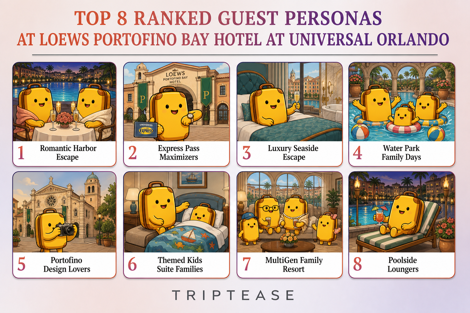 Loews Portofino Bay Hotel at Universal Orlando Guest Personas Report cover