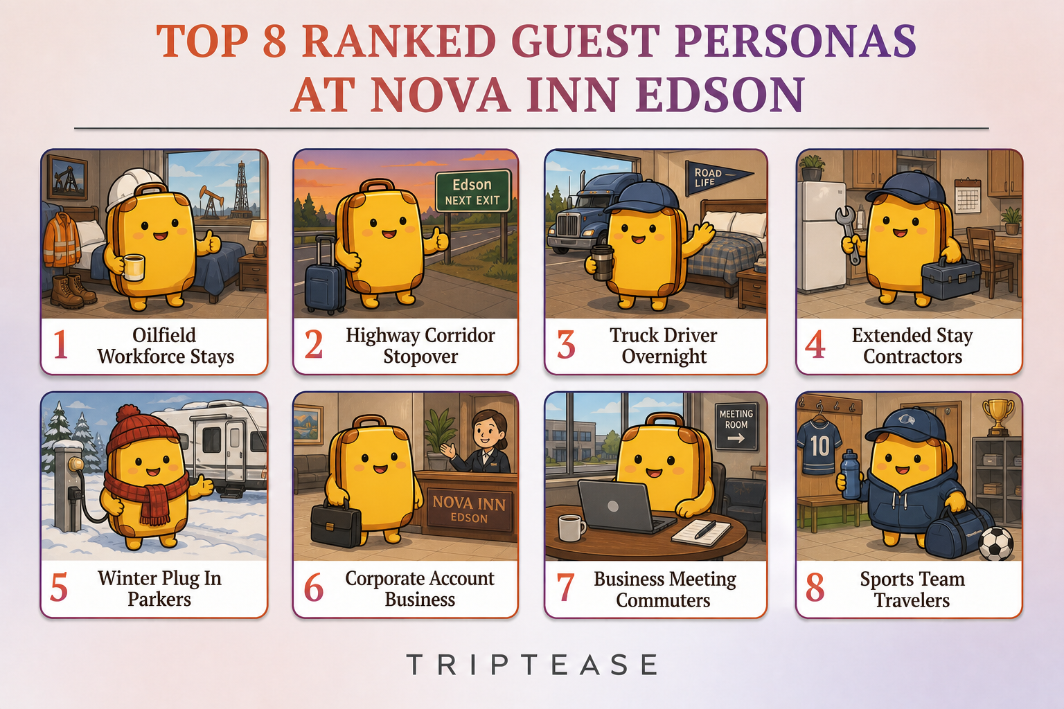 Nova Inn Edson Guest Personas Report cover