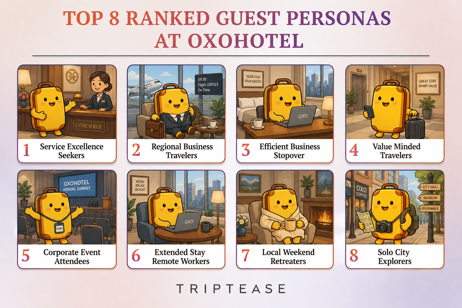 Oxohotel Guest Personas Report cover