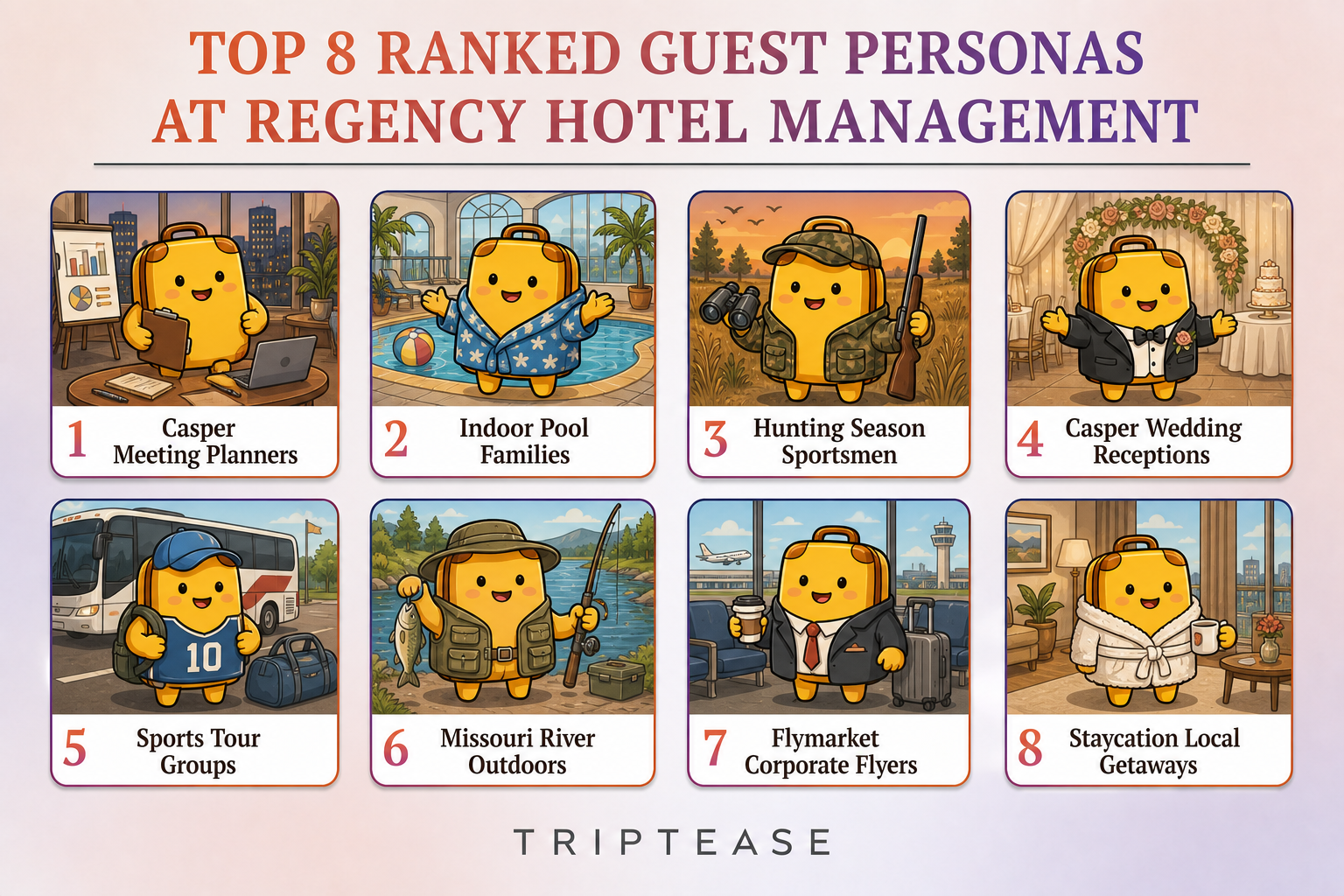Regency Hotel Management Guest Personas Report cover