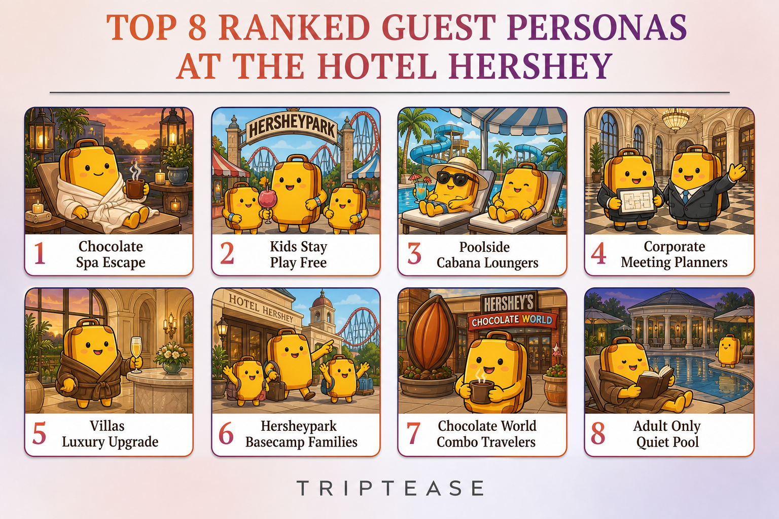 The Hotel Hershey Guest Personas Report cover