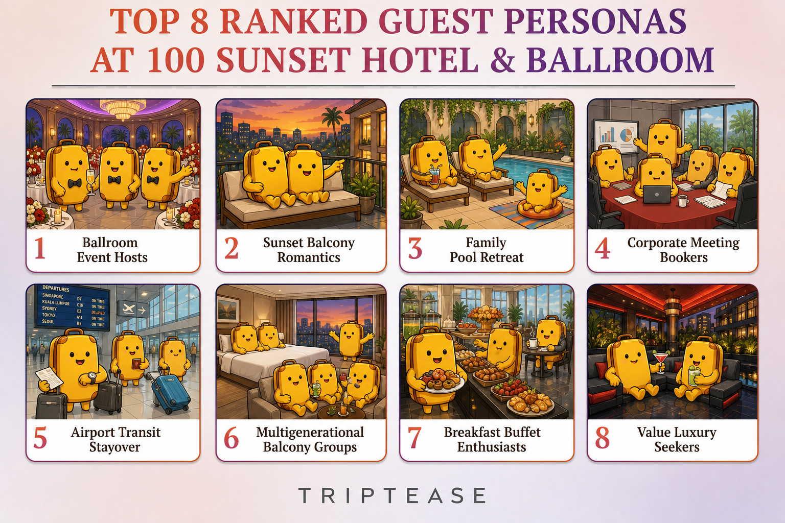 100 Sunset Hotel & Ballroom Guest Personas Report cover