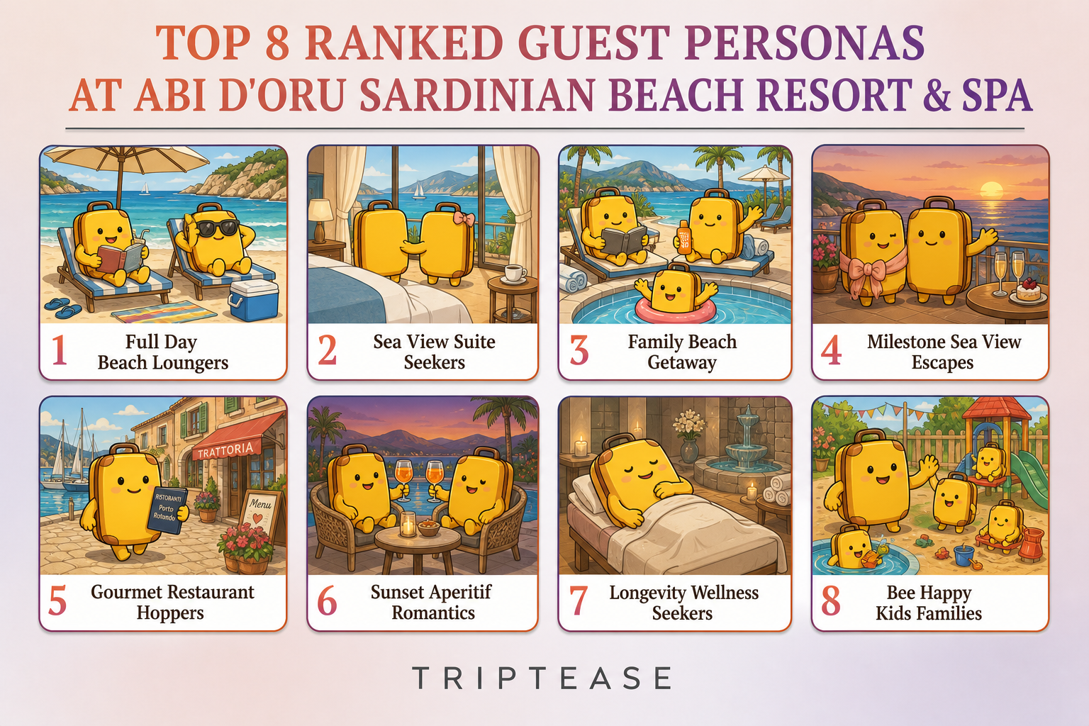Abi d'Oru Sardinian Beach Resort & Spa Guest Personas Report cover