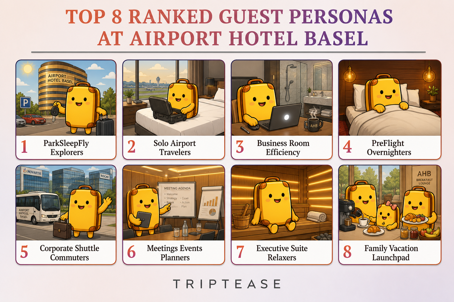 Airport Hotel Basel Guest Personas Report cover