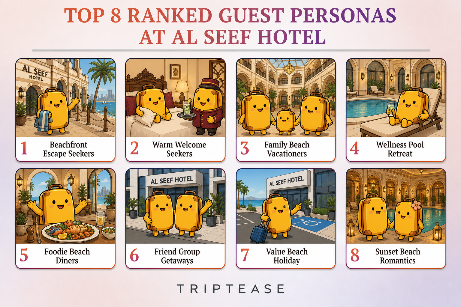 Al Seef Hotel Guest Personas Report cover