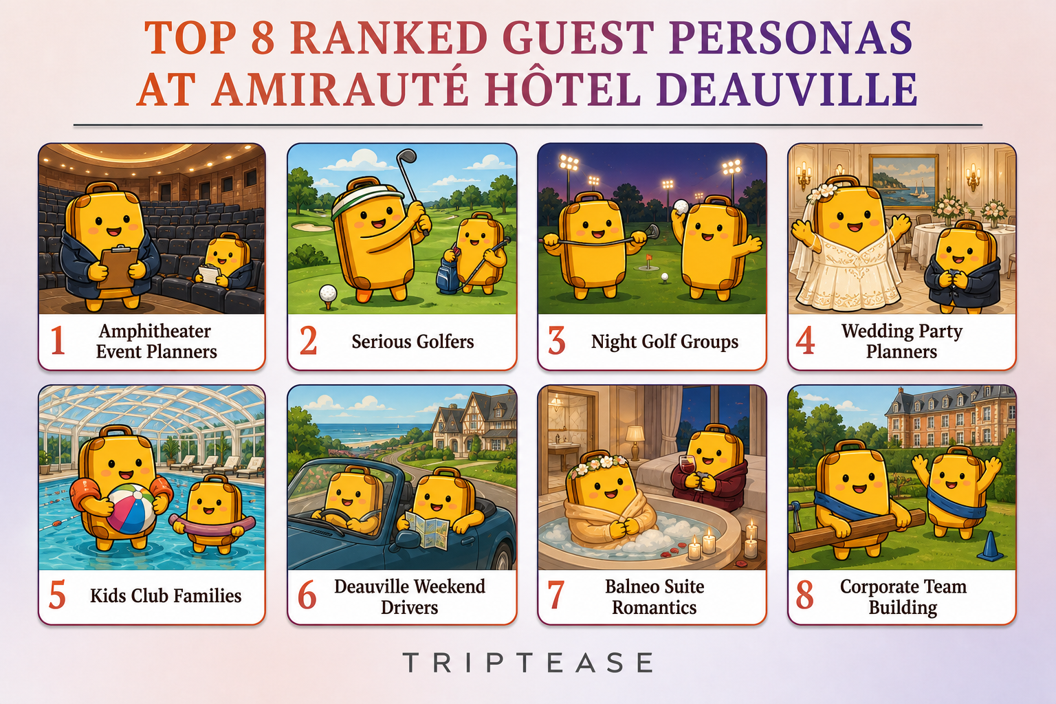 Amirauté Hôtel Deauville Guest Personas Report cover
