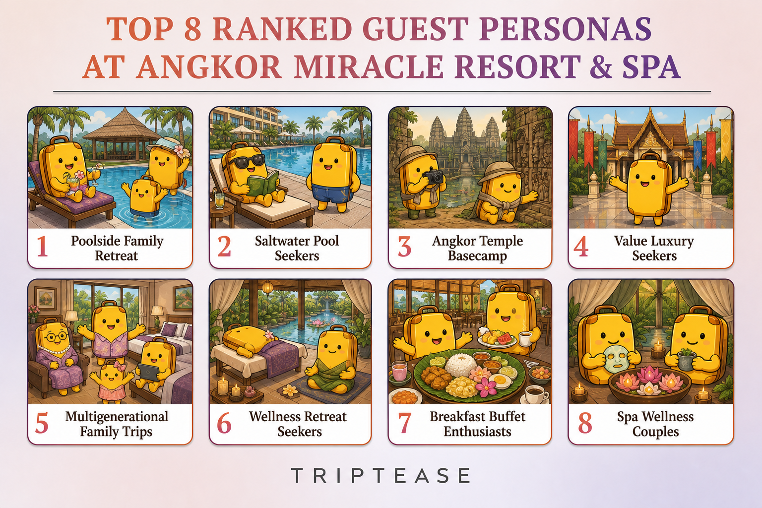 Angkor Miracle Resort & Spa Guest Personas Report cover