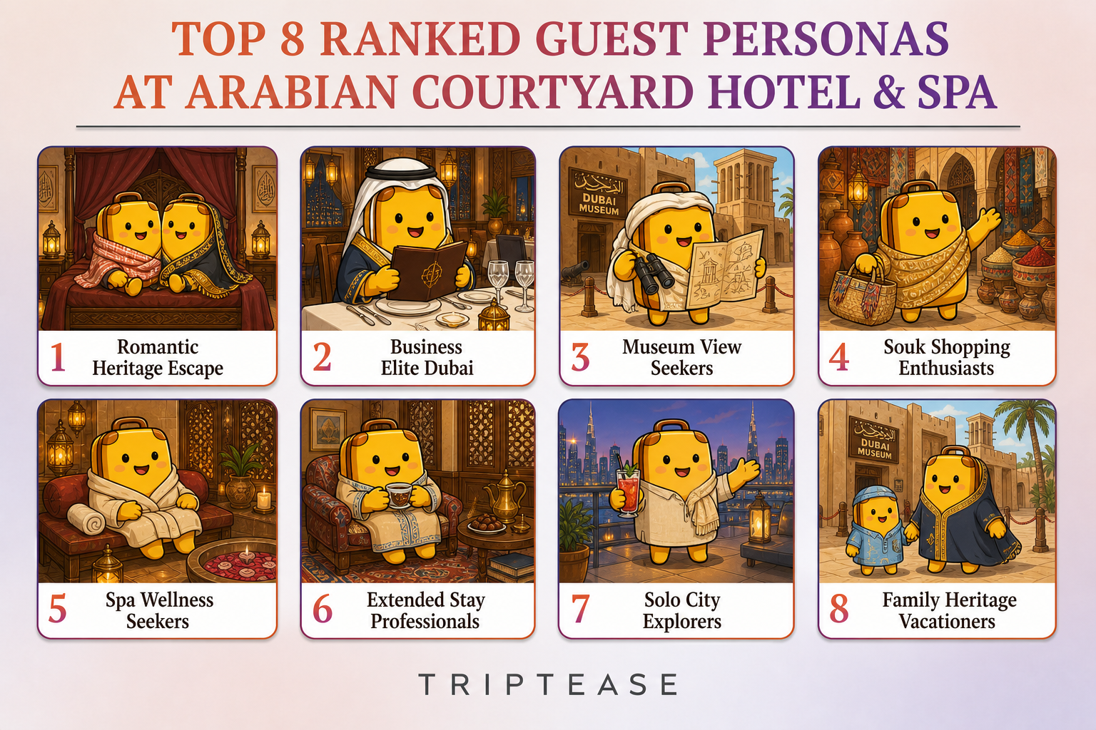 Arabian Courtyard Hotel & Spa Guest Personas Report cover