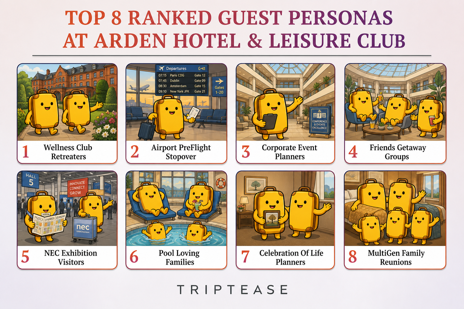 Arden Hotel & Leisure Club Guest Personas Report cover