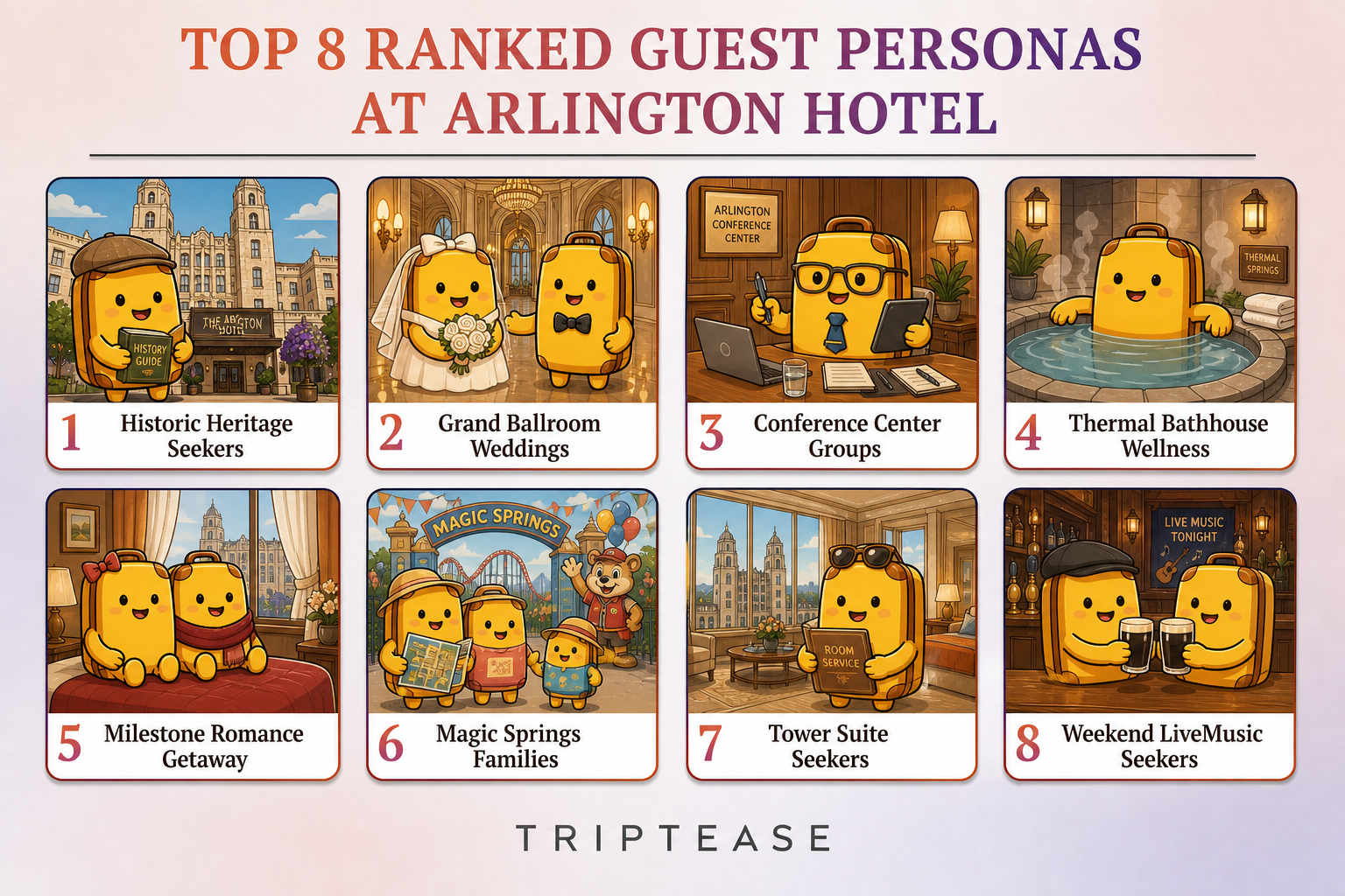 Arlington Hotel Guest Personas Report cover