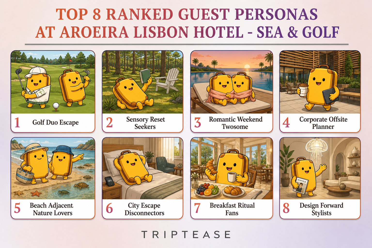 Aroeira Lisbon Hotel - Sea & Golf Guest Personas Report cover