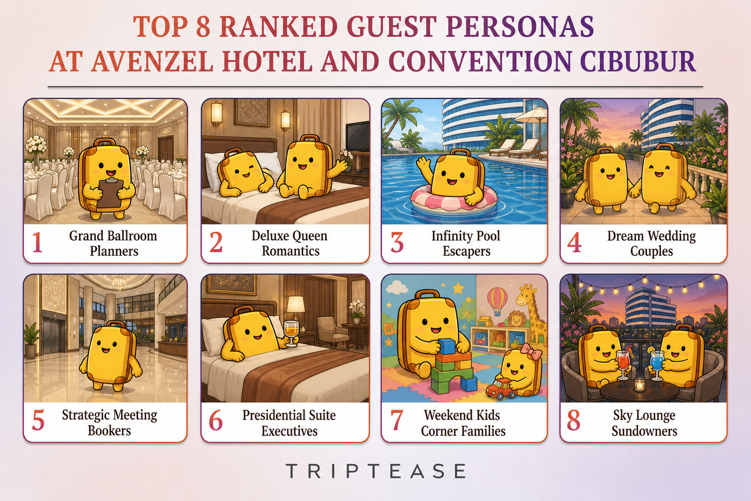 Avenzel Hotel and Convention Cibubur Guest Personas Report cover