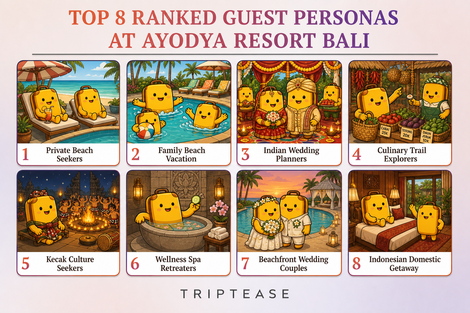 Ayodya Resort Bali Guest Personas Report cover