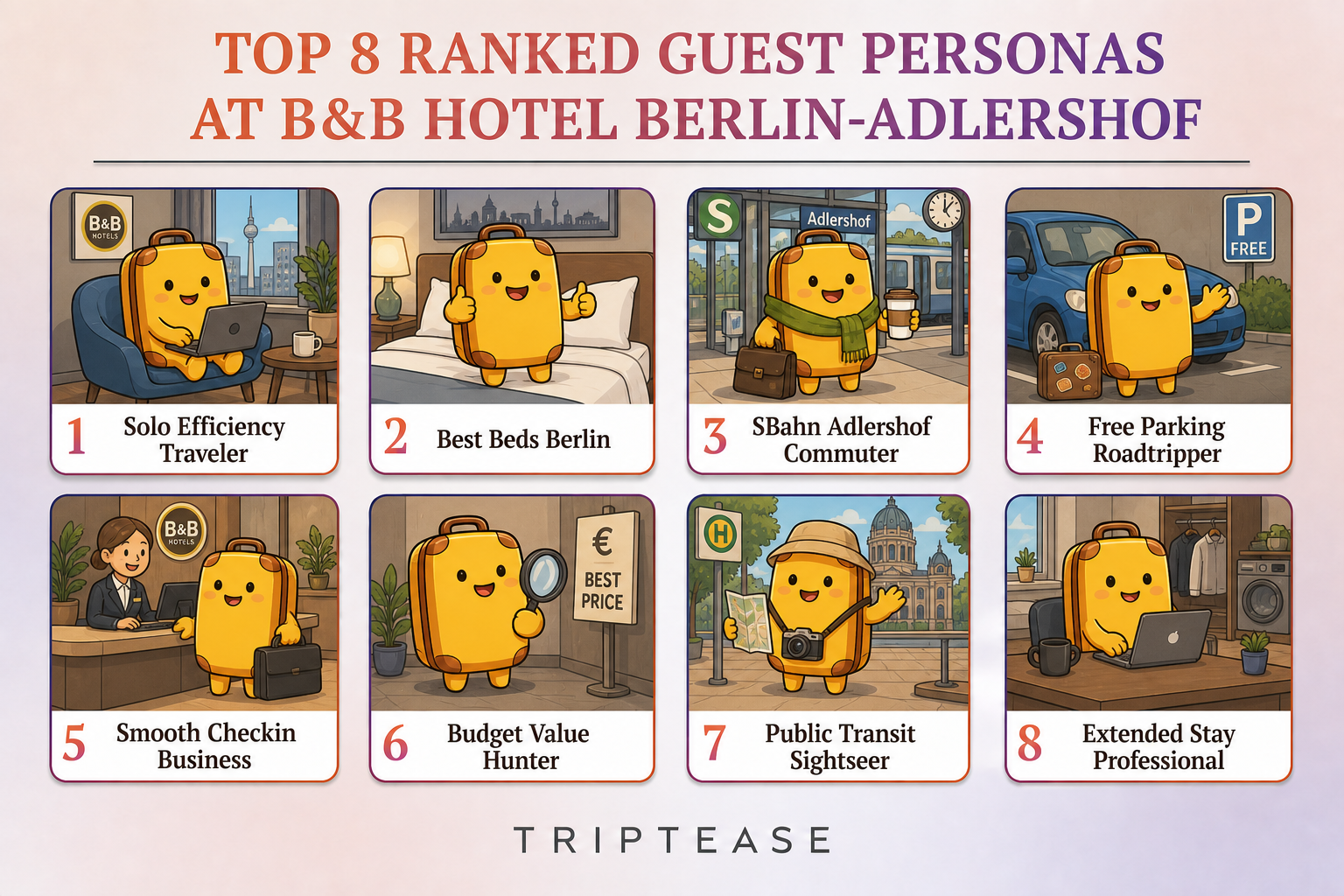 B&B HOTEL Berlin-Adlershof Guest Personas Report cover