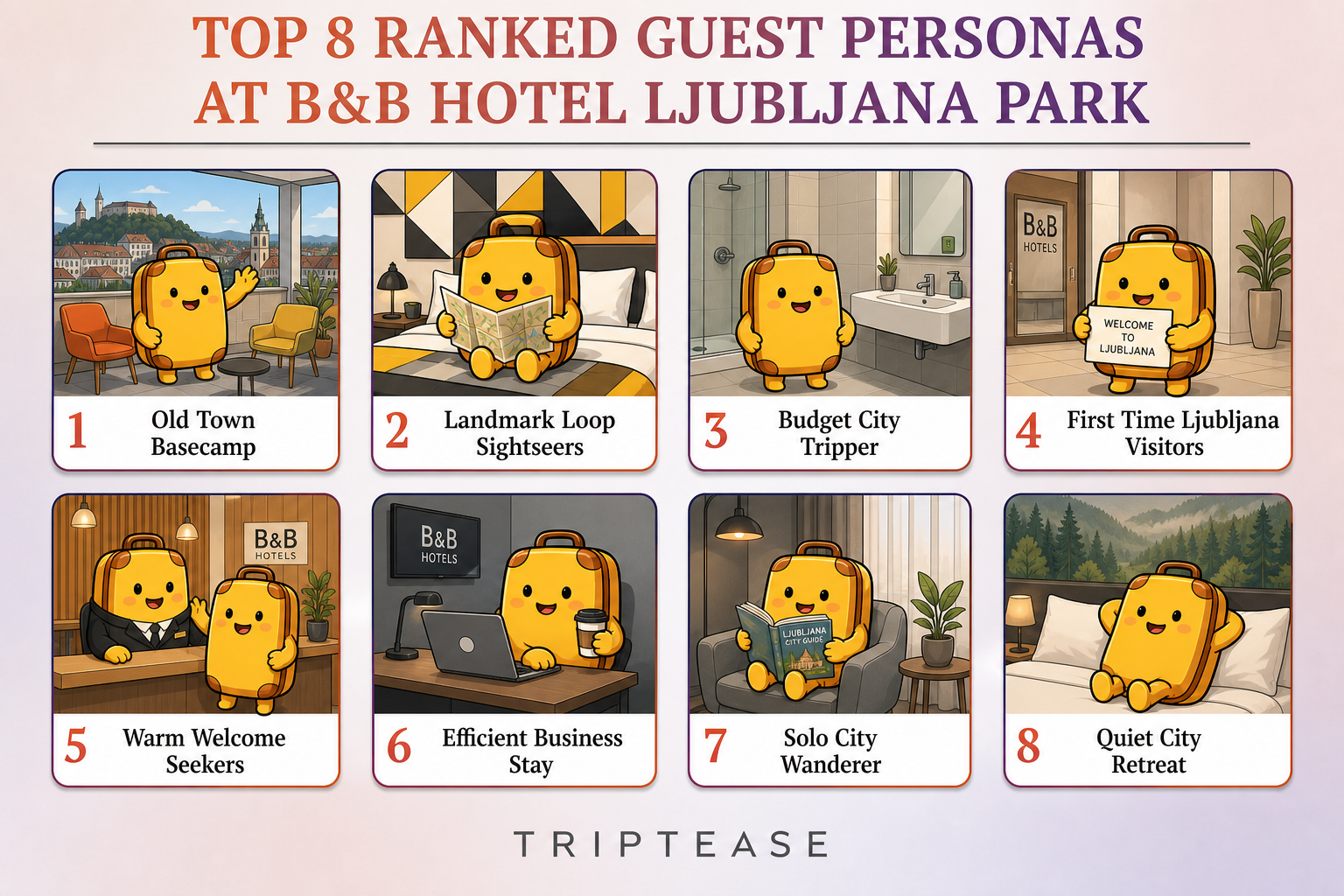 B&B Hotel Ljubljana Park Guest Personas Report cover
