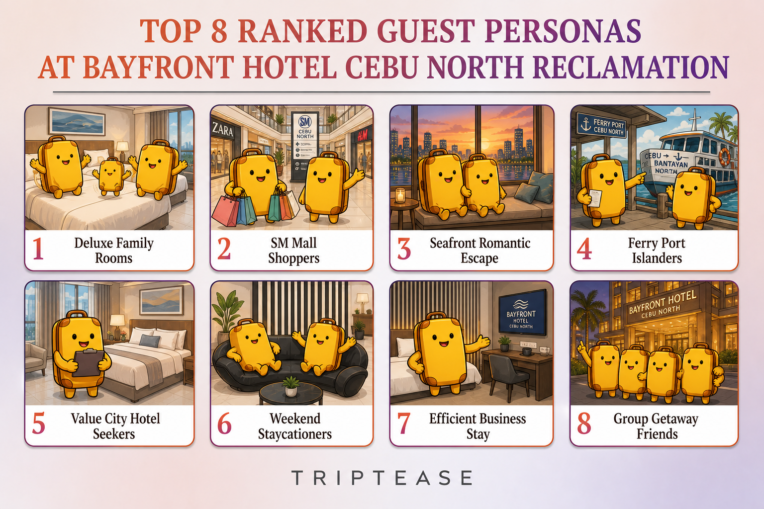 Bayfront Hotel Cebu North Reclamation Guest Personas Report cover