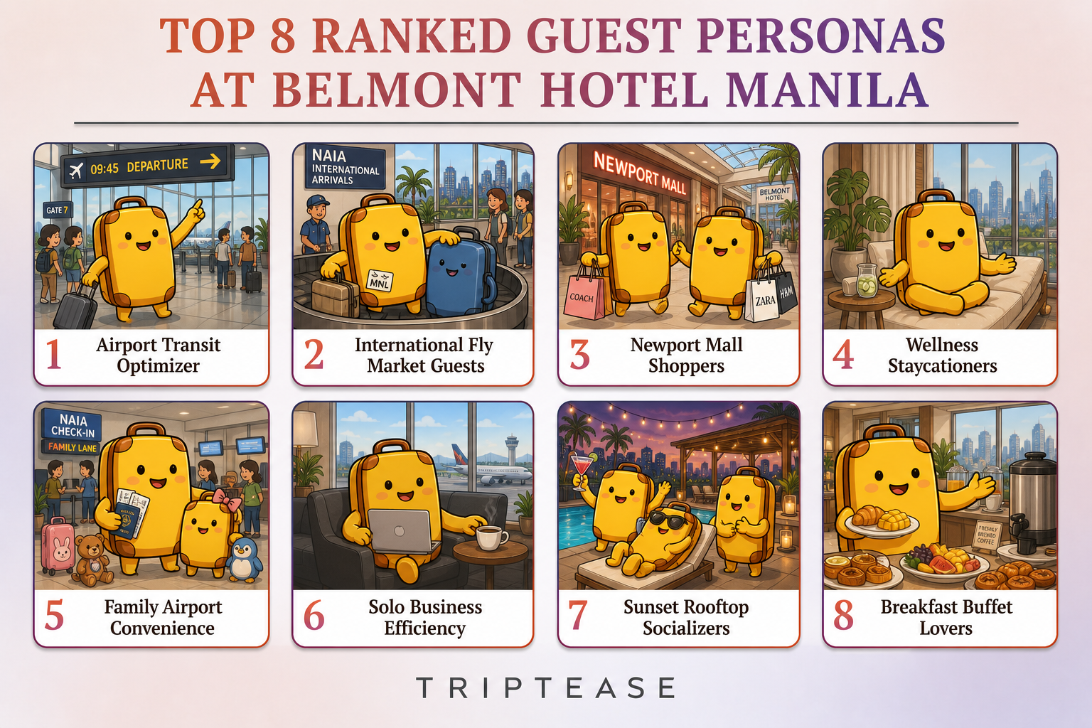 Belmont Hotel Manila Guest Personas Report cover