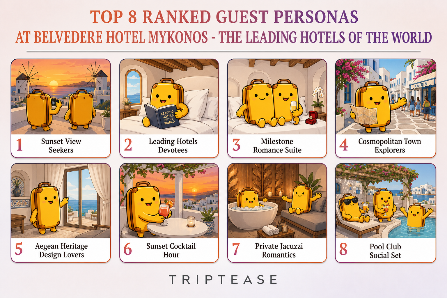 Belvedere Hotel Mykonos - The Leading Hotels of the World Guest Personas Report cover