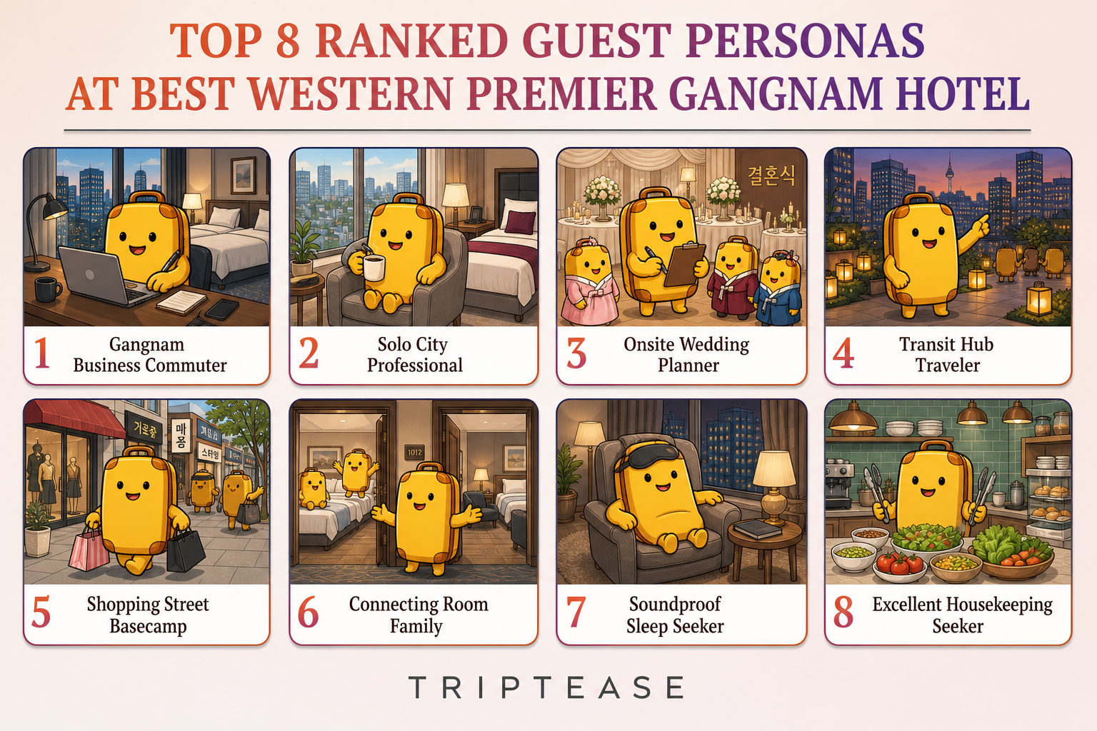 Best Western Premier Gangnam Hotel Guest Personas Report cover