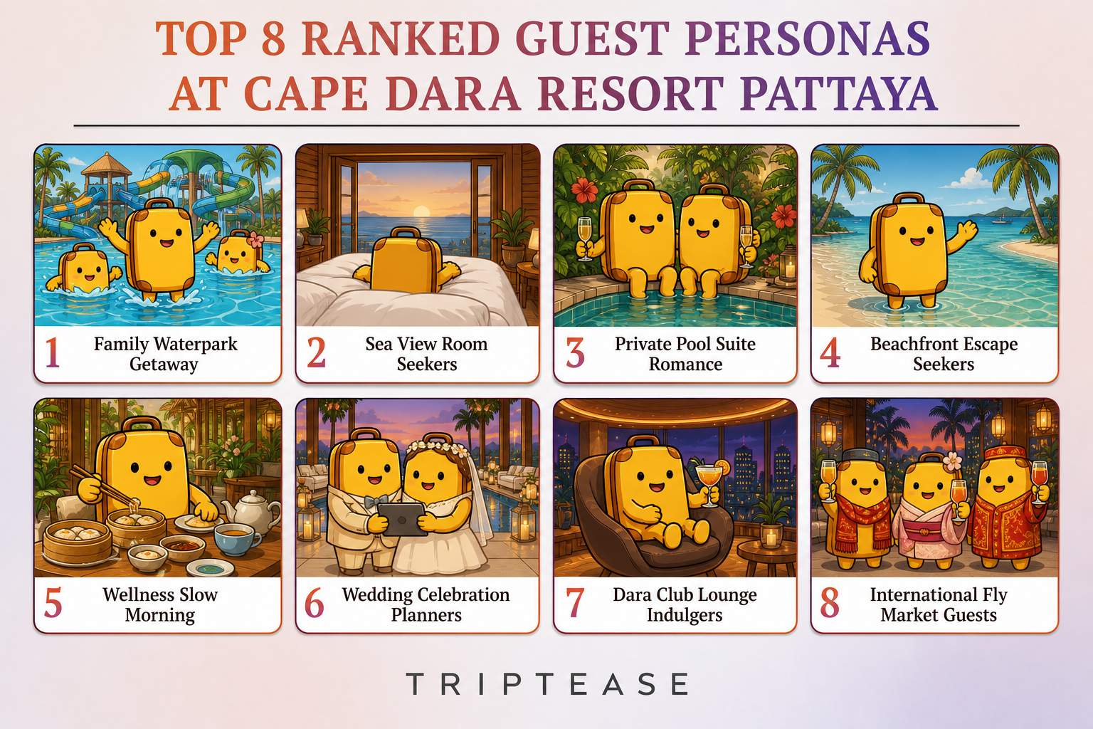 Cape Dara Resort Pattaya Guest Personas Report cover