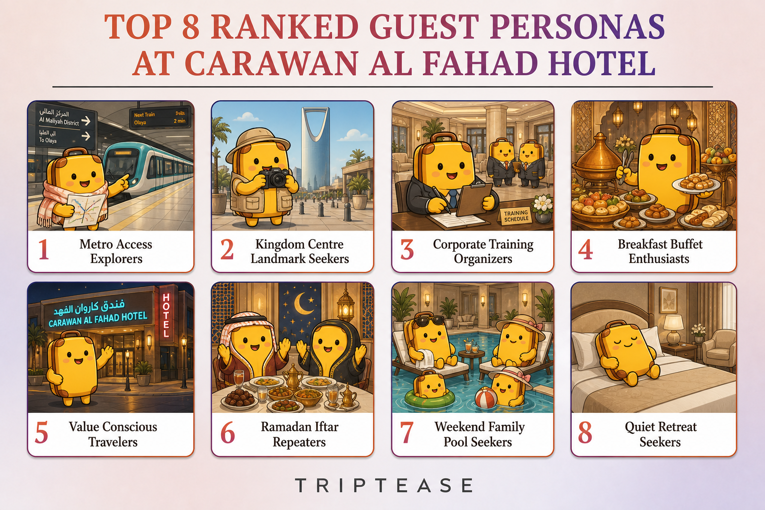 Carawan Al Fahad Hotel Guest Personas Report cover