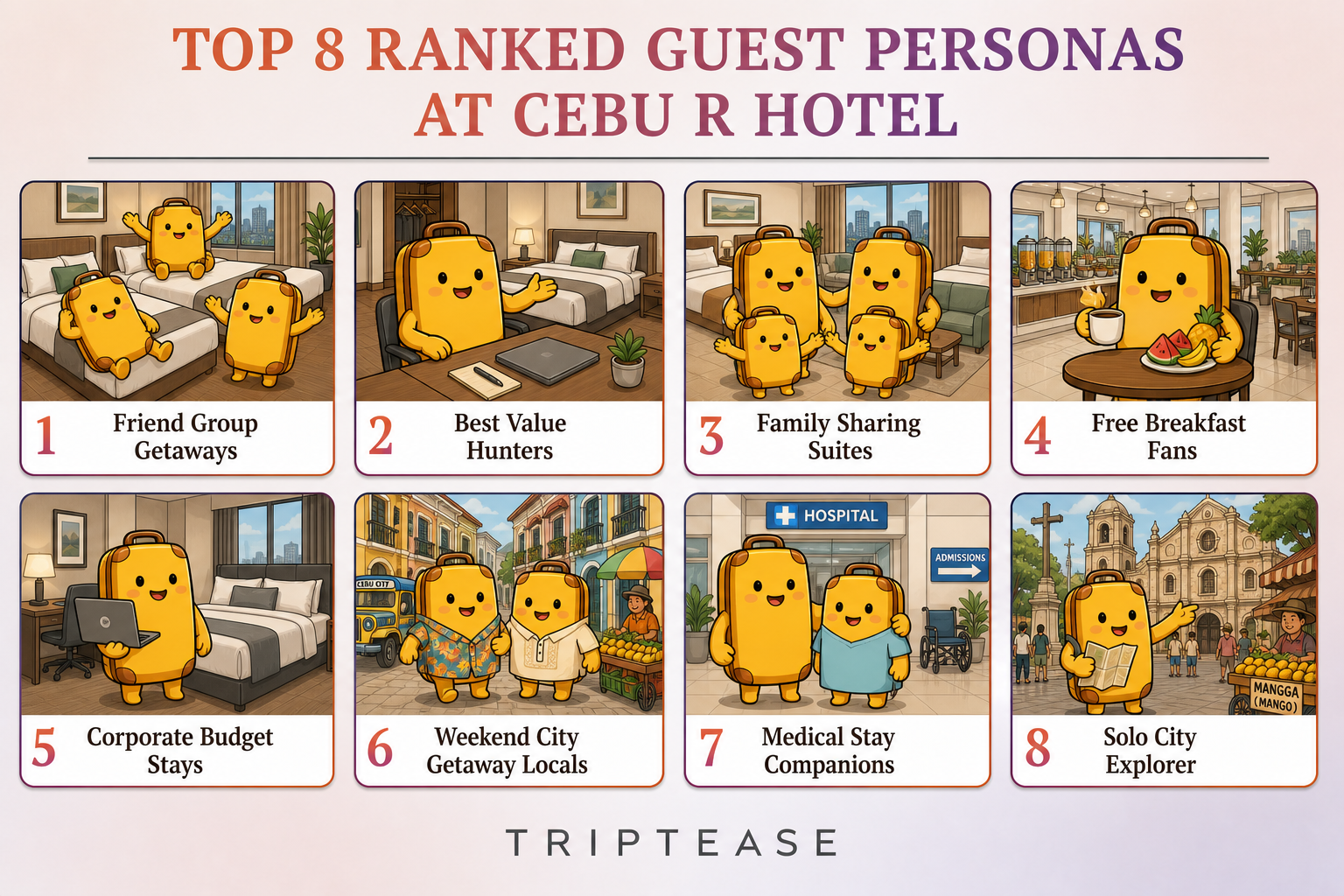 Cebu R Hotel Guest Personas Report cover