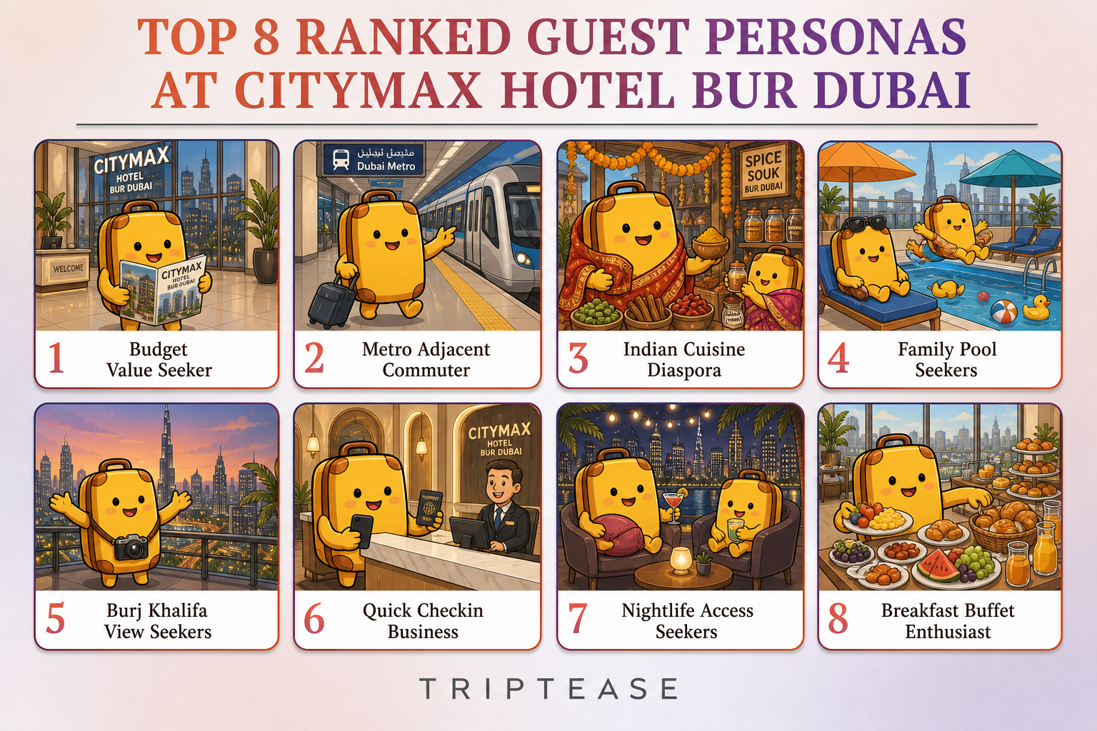 Citymax Hotel Bur Dubai Guest Personas Report cover