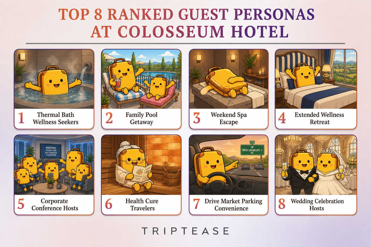 Colosseum Hotel Guest Personas Report cover