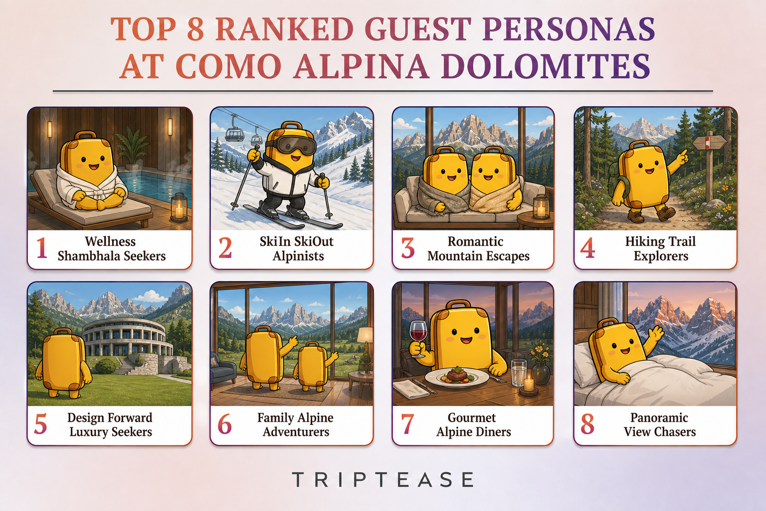 COMO Alpina Dolomites Guest Personas Report cover