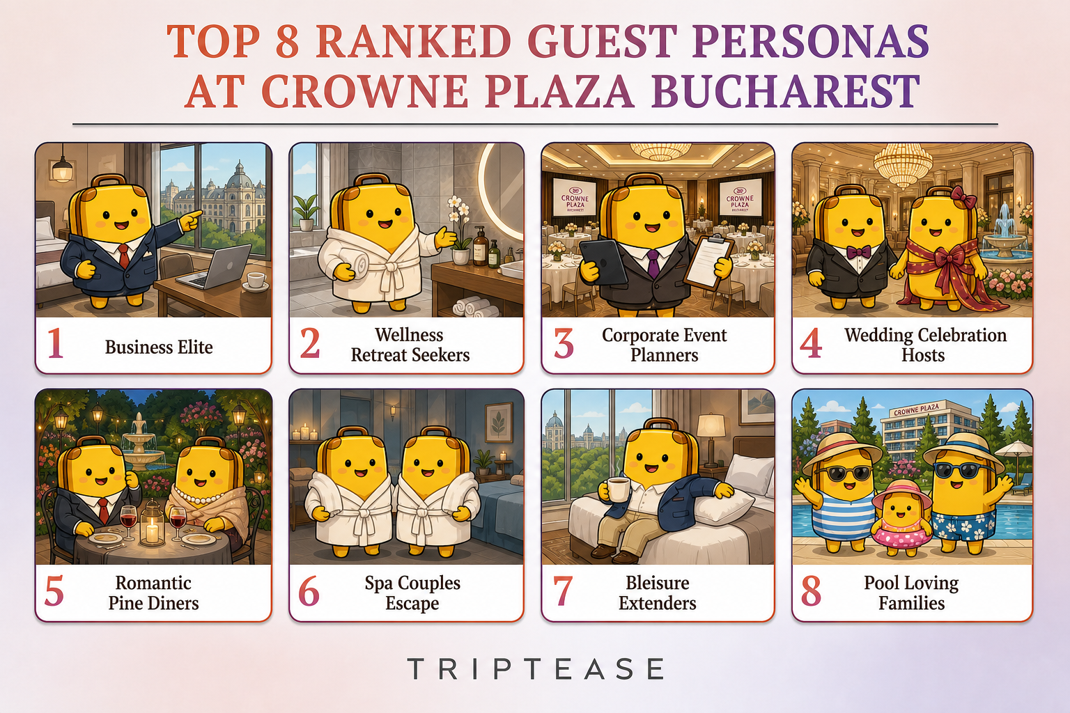 Crowne Plaza Bucharest Guest Personas Report cover