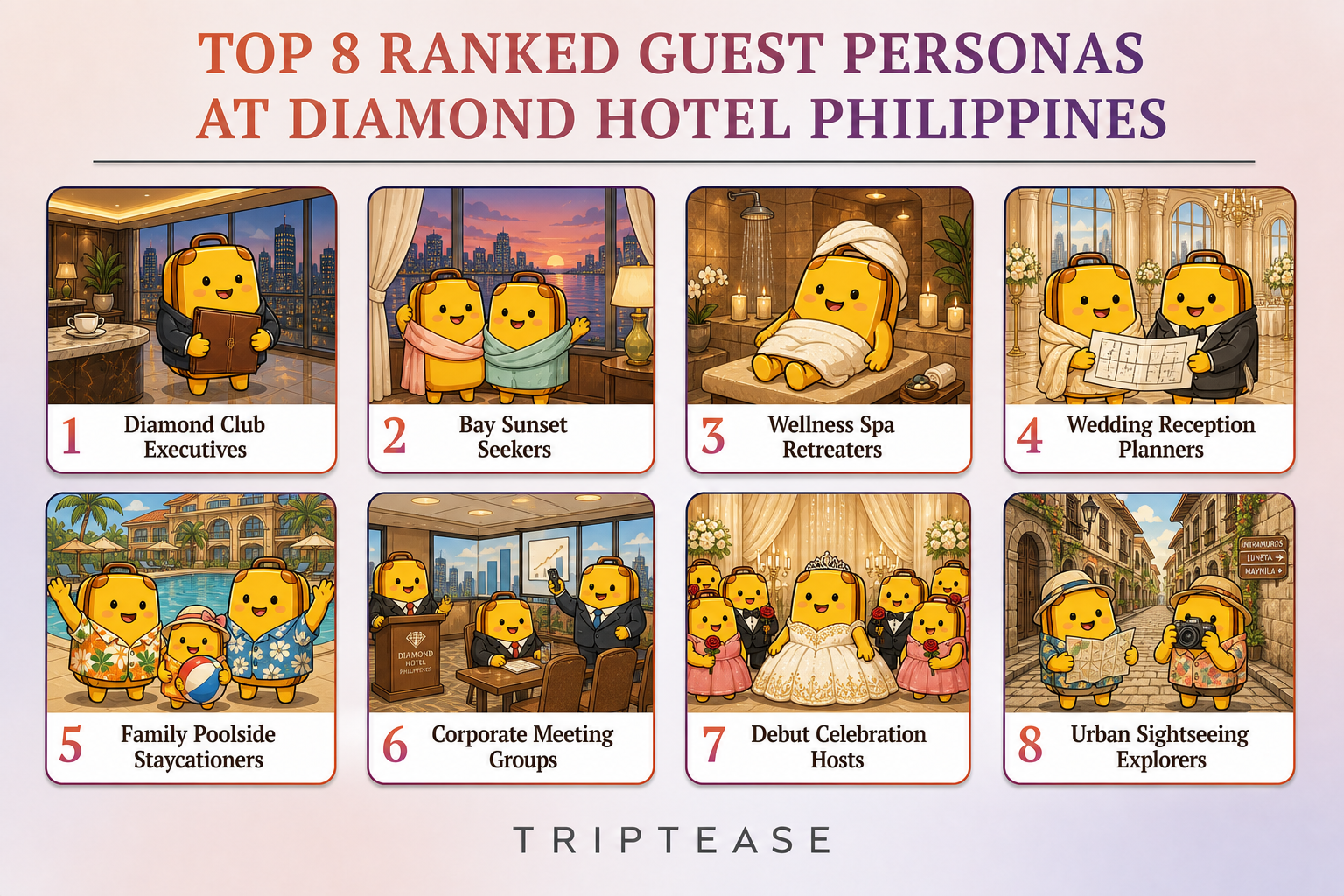 Diamond Hotel Philippines Guest Personas Report cover