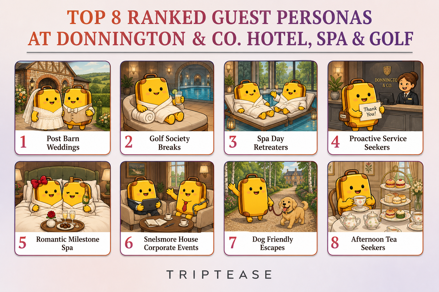 Donnington & Co. Hotel, Spa & Golf Guest Personas Report cover