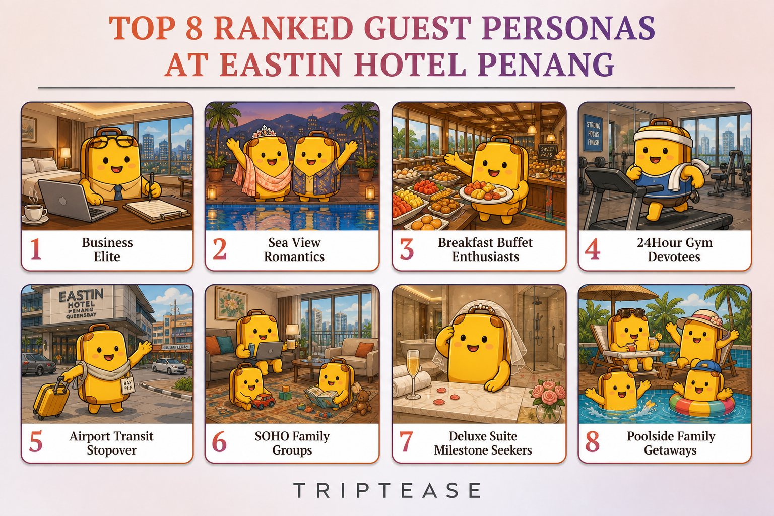Eastin Hotel Penang Guest Personas Report cover