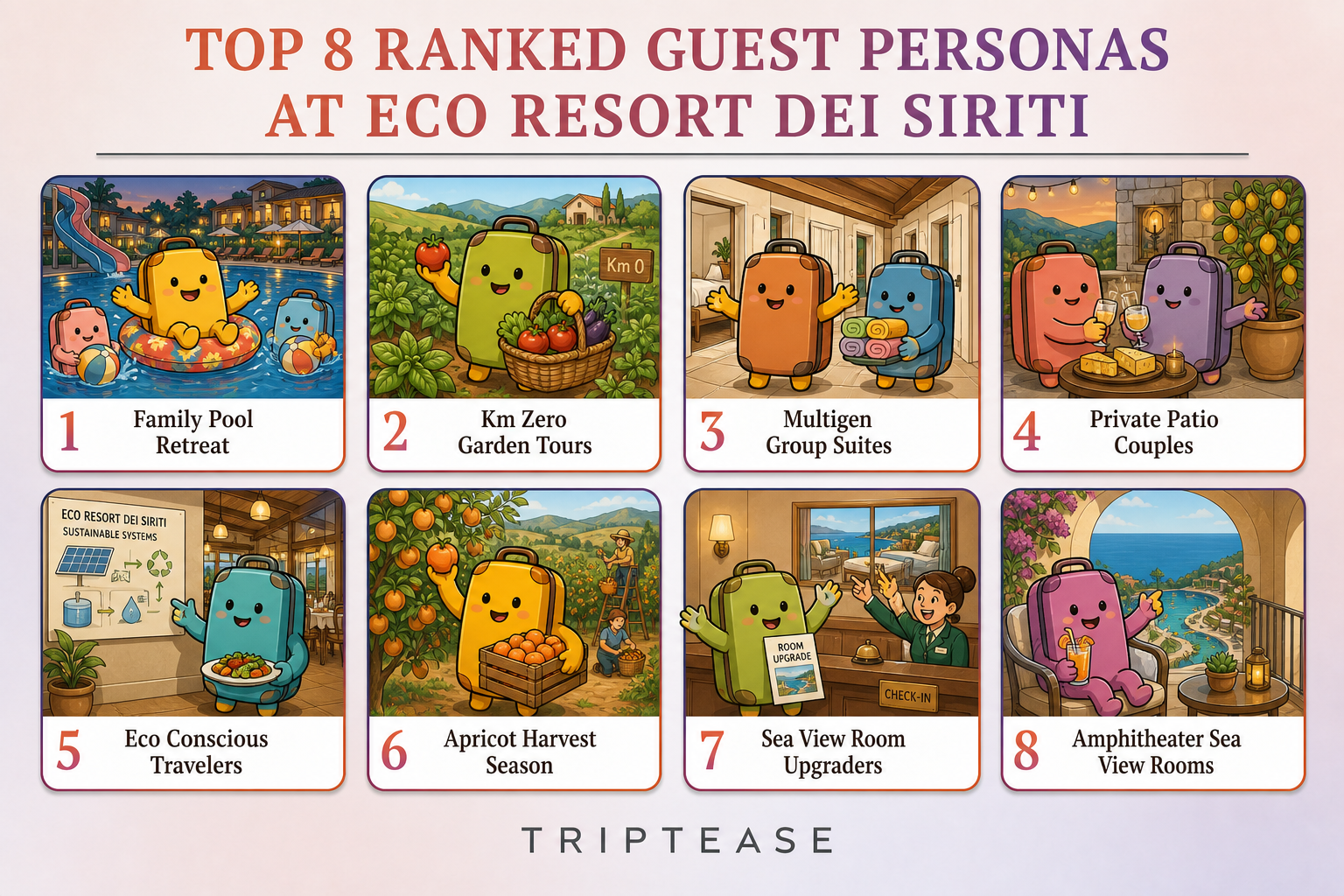 Eco Resort dei Siriti Guest Personas Report cover
