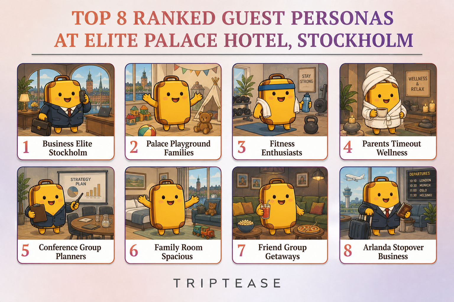 Elite Palace Hotel, Stockholm Guest Personas Report cover