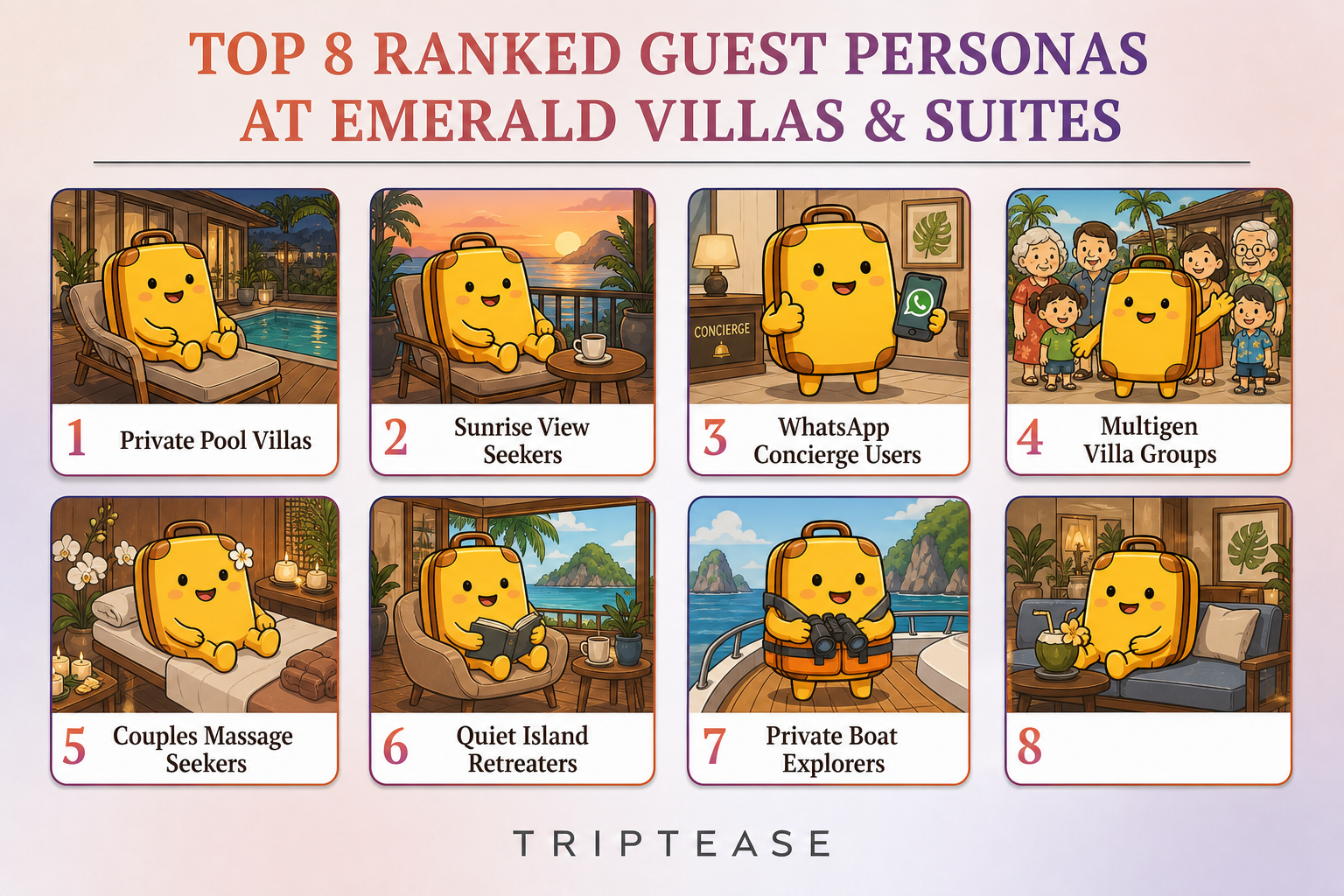 Emerald Villas & Suites Guest Personas Report cover