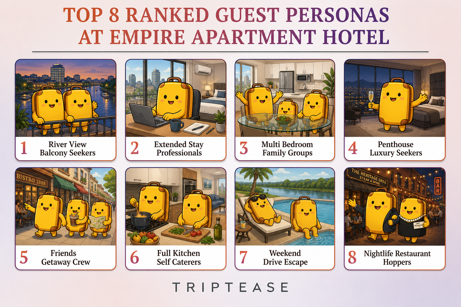 Empire Apartment Hotel Guest Personas Report cover