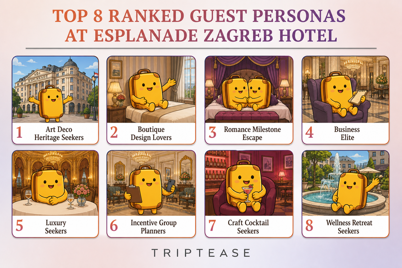Esplanade Zagreb Hotel Guest Personas Report cover