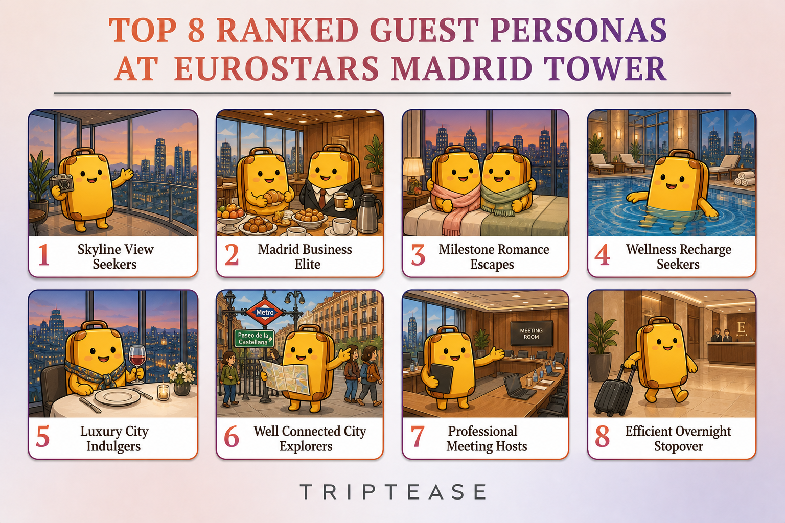 Eurostars Madrid Tower Guest Personas Report cover